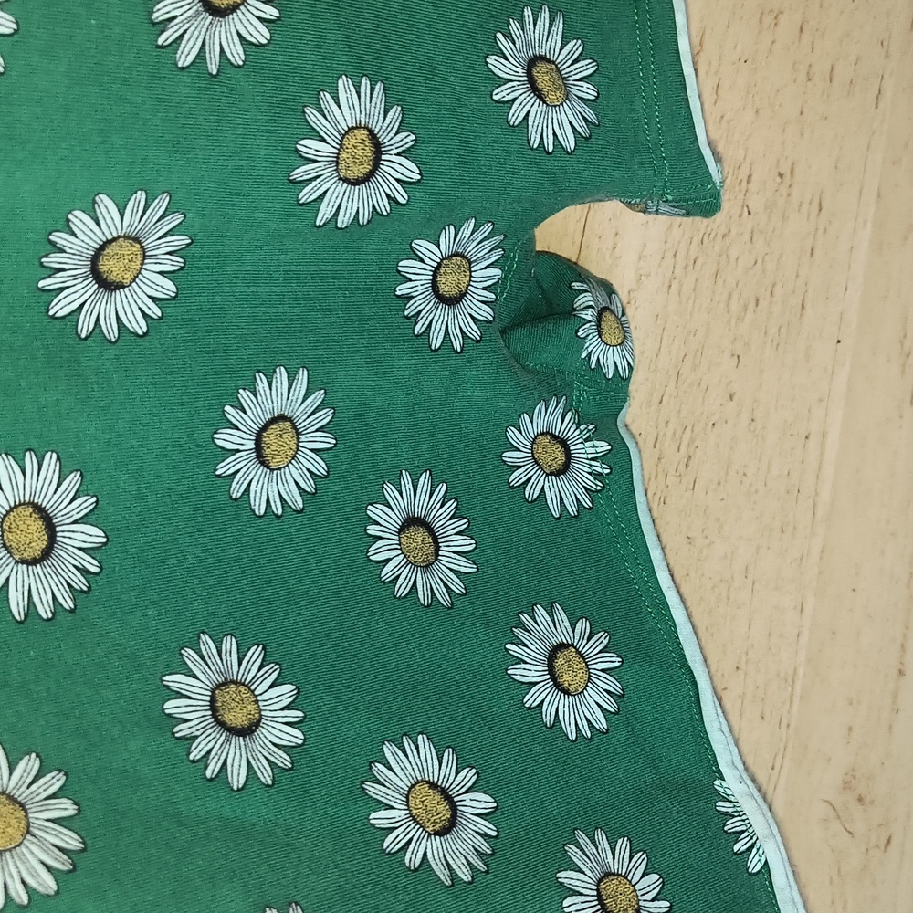 FP Movement by Free People Hot Shot Green Daisy Print Romper - Picture 8 of 10